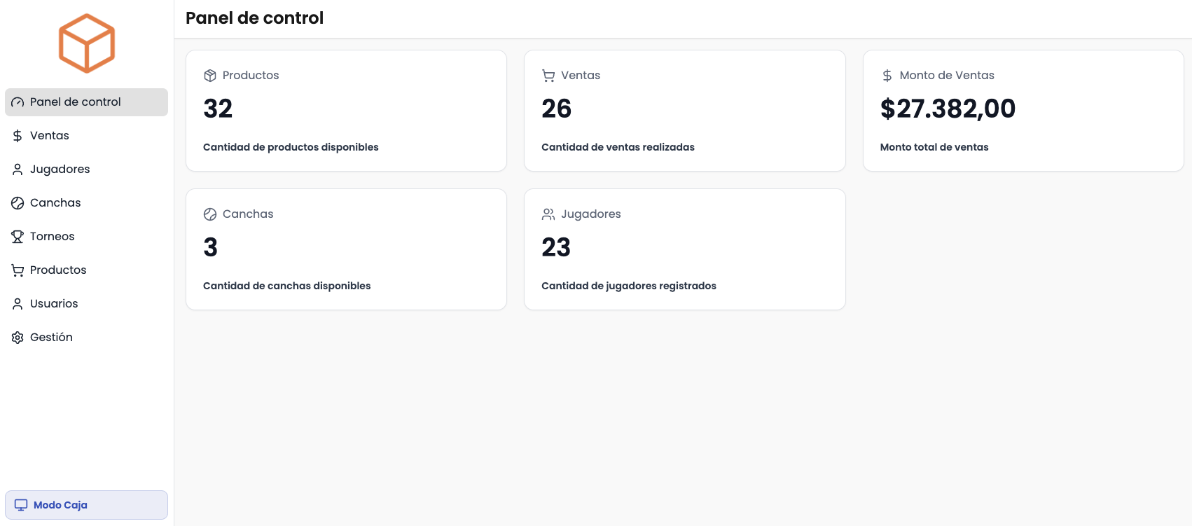 PlayPadel captura de pantalla